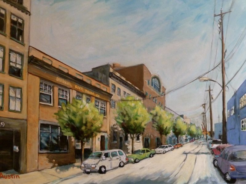 Railtown, Vancouver 30 x 48 acrylic on canvas - sold