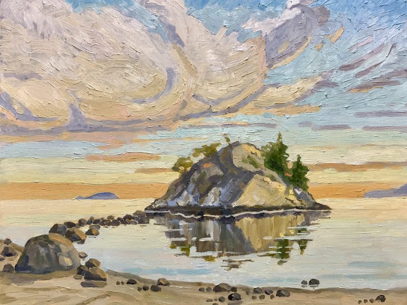 Whyte Islet – SOLD 14 x 18, oil on board