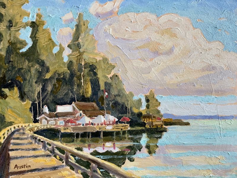<span class="entry-title-primary">Lund B.C., The Boardwalk Restaurant</span> <span class="entry-subtitle">8 x 10, oil on birch board</span>