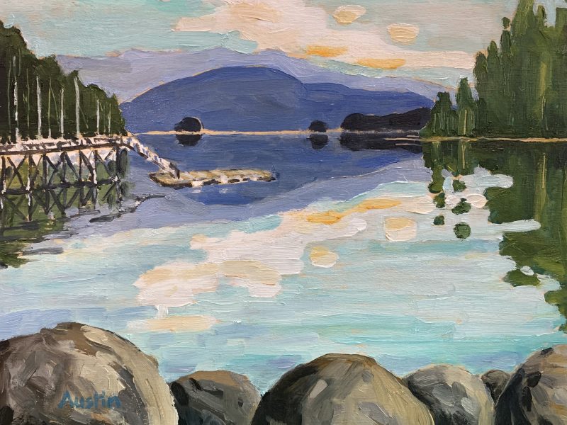 <span class="entry-title-primary">Deep Cove – SOLD</span> <span class="entry-subtitle">8 x 10, oil on board</span>