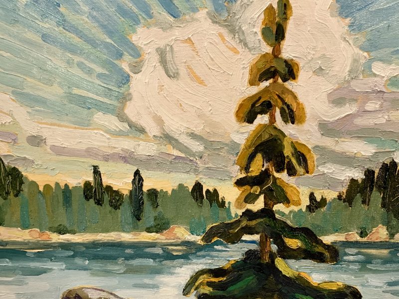 <span class="entry-title-primary">Cabin Lake, Cypress Bowl – SOLD</span> <span class="entry-subtitle">8 x 10, oil on birch board</span>