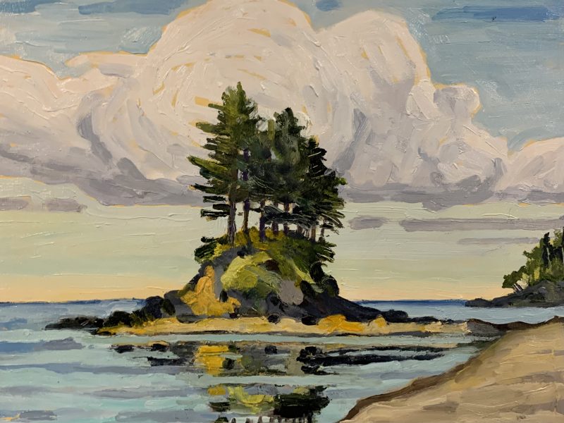 <span class="entry-title-primary">Botany Bay, Botanical Beach Park</span> <span class="entry-subtitle">8 x 10, oil on board</span>