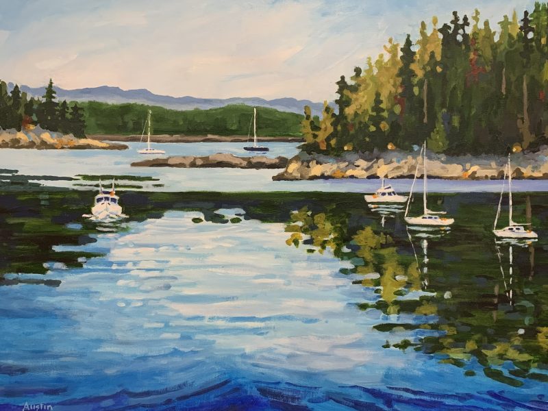 <span class="entry-title-primary">Silva Bay, BC</span> <span class="entry-subtitle">20 x 24, acrylic on canvas </span>