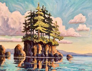 West Coast Wisdom – SOLD 16x20, oil on canvas