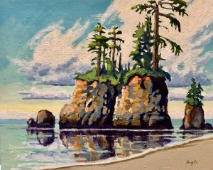 Coastal Magic – SOLD 16 x 20, acrylic on canvas