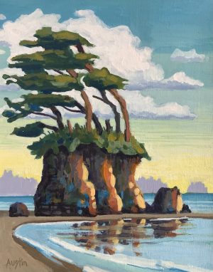 Listen to the Wind – SOLD 8x10, acrylic on canvas