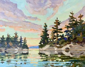 Safe Harbour Colour 8 x 10, oil on board Safe Harbour Colour 8 x 10, oil on board