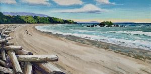Long Beach, Tofino 12 x 24, acrylic on canvas Long Beach, Tofino 12 x 24, acrylic on canvas