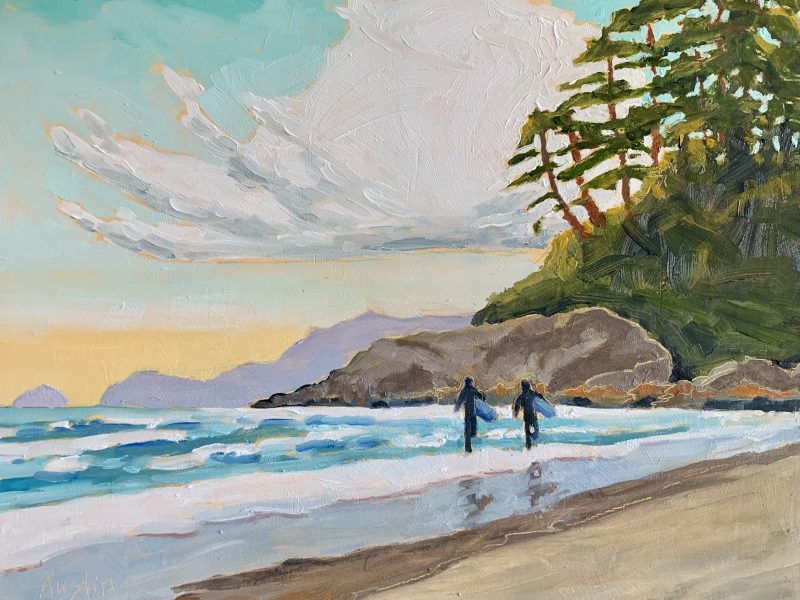<span class="entry-title-primary">Surf Buddies</span> <span class="entry-subtitle">8 x 10, oil on board</span>