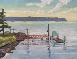 Tiddly Cove – SOLD 8 x 10 oil on board Tiddly Cove – SOLD 8 x 10 oil on board