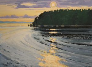 Here Comes the Sun 18 x 24, acrylic on canvas