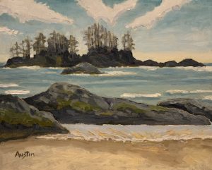 Chesterman Beach, Tofino – SOLD 8 x 10, oil on board