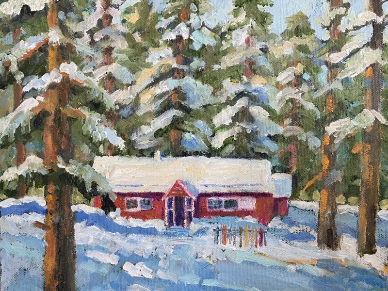 <span class="entry-title-primary">Hollyburn Lodge</span> <span class="entry-subtitle">8 x 10, oil on canvas board</span>