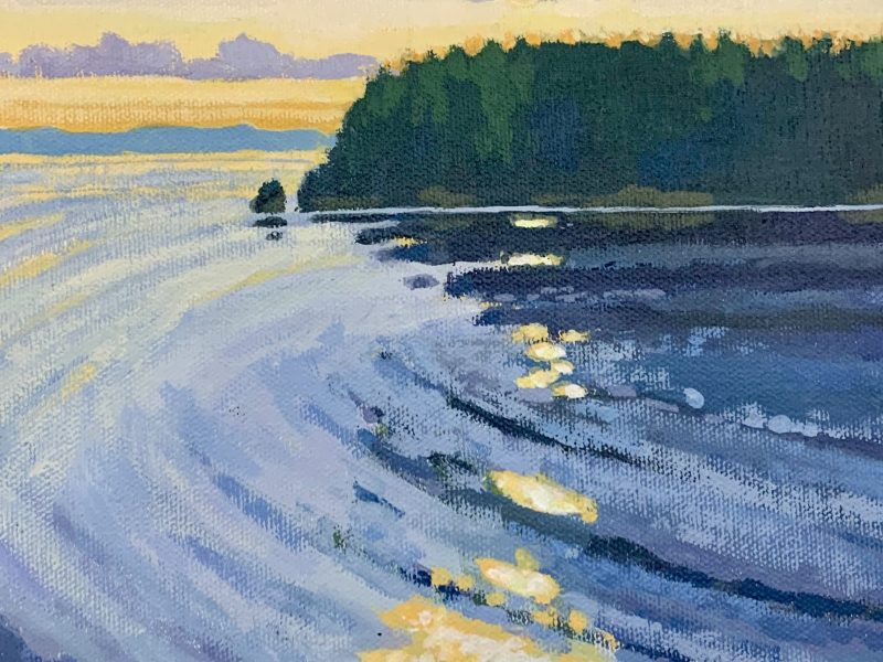 <span class="entry-title-primary">Reflective Sunshine</span> <span class="entry-subtitle">8 x 8, acrylic on canvas</span>